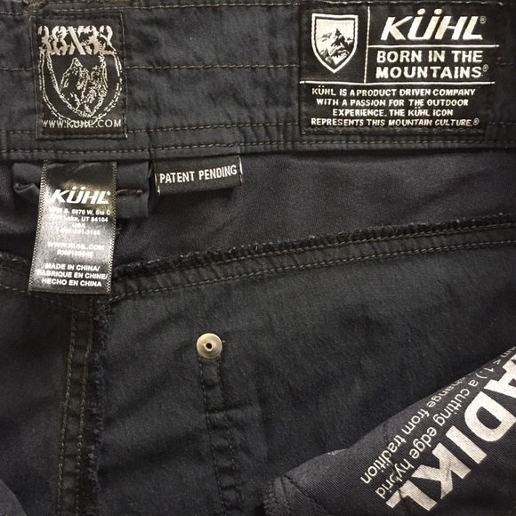 KÜHL Radikl Navy Blue Pants. Size 38 - Picture 5 of 8
